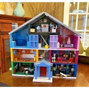 Taylor Swift Lover House: Building Block set with lights included, wks w/ LEGO